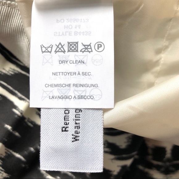 NWOT J. Crew Blurred Ikat Pleated Skirt - Picture 9 of 9
